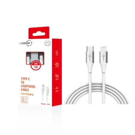 TYPE-C LIGHTINING CABLE 27W EC6 1MT REPOWER