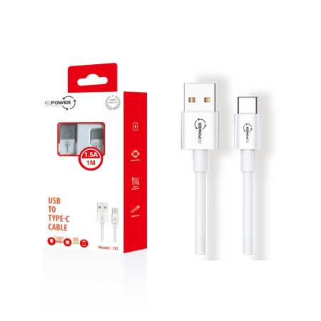 USB TO TYPE- C CABLE D2 1MT REPOWER