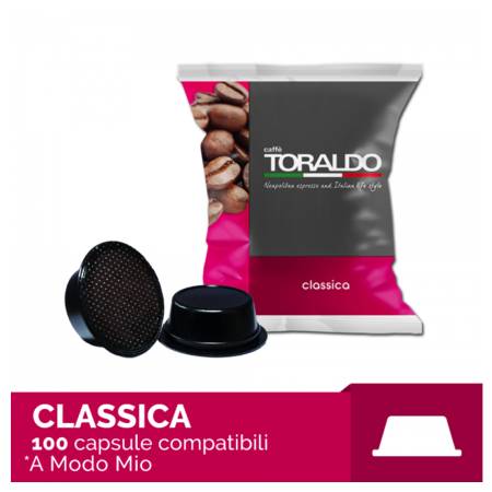 CAPSULE CAFFE' TORALDO CLASSICA A MODO MIO 100PZ