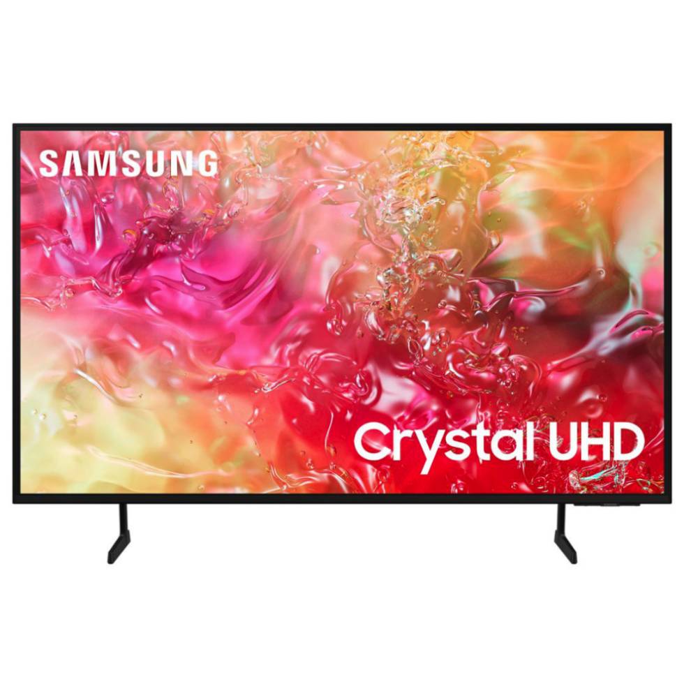 TV SMART SAMSUNG 55" DU7100 CRYSTAL UHD BLACK