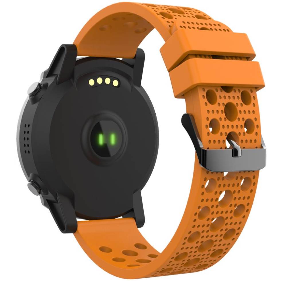 SMARTWATCH DENVER SW-510 ORANGE CON DOPPIO CINTURINO NERO - immagine 2