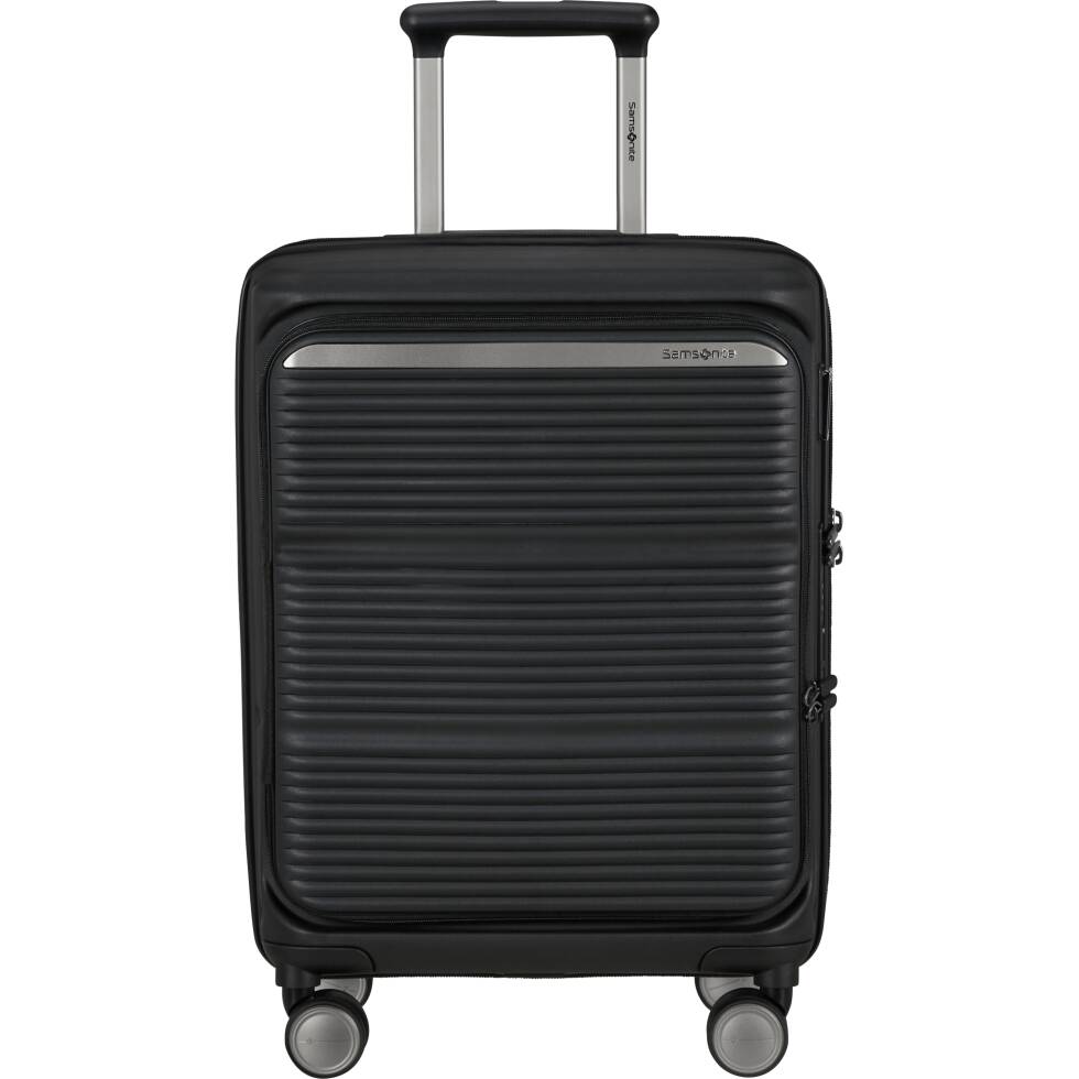 Paralux Trolley espandibile (4 ruote) 55cm Nero