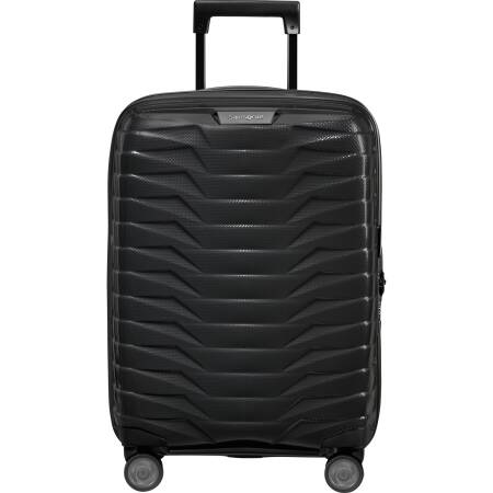 Proxis Trolley espandibile (4 ruote) 55cm Nero