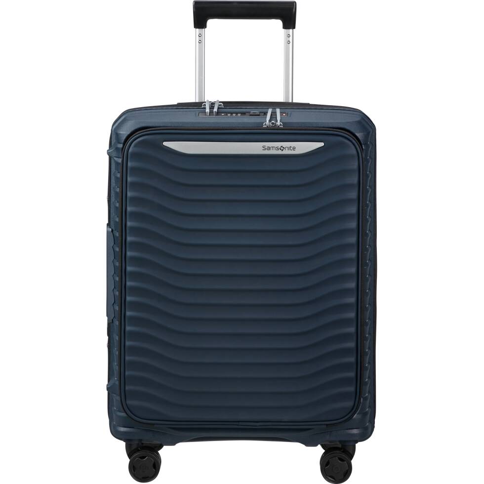 Upscape Trolley espandibile (4 ruote) 55cm Easy Access Blu Notte