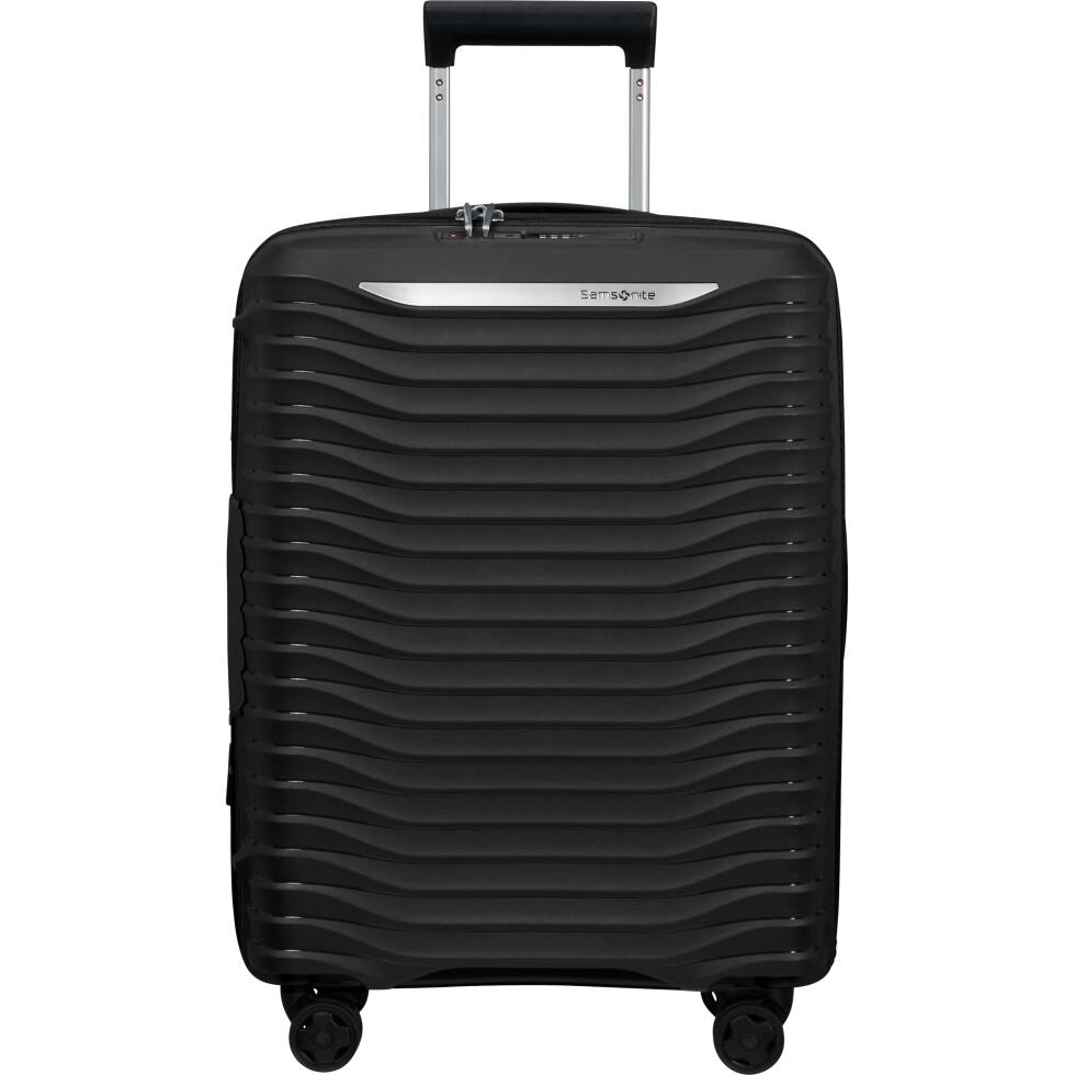 Upscape Trolley espandibile (4 ruote) 55cm Nero