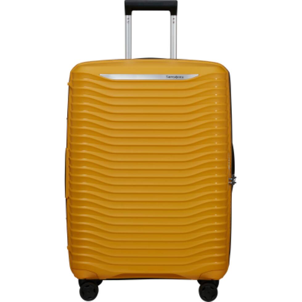 Upscape Trolley espandibile (4 ruote) 68cm Giallo