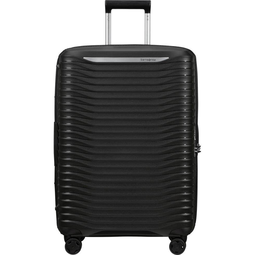 Upscape Trolley espandibile (4 ruote) 68cm Nero