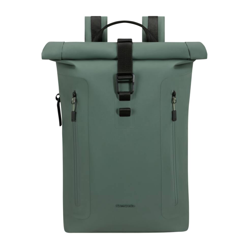 COATIFY BIZ Zaino 15.6" rolltop Verde