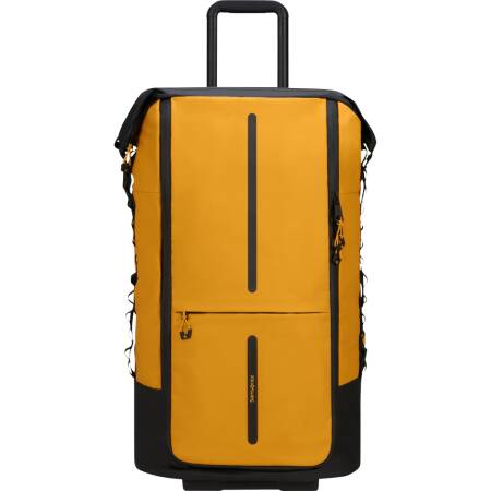 ECODIVER Borsone pieghevole con ruote 4-in-1 Giallo