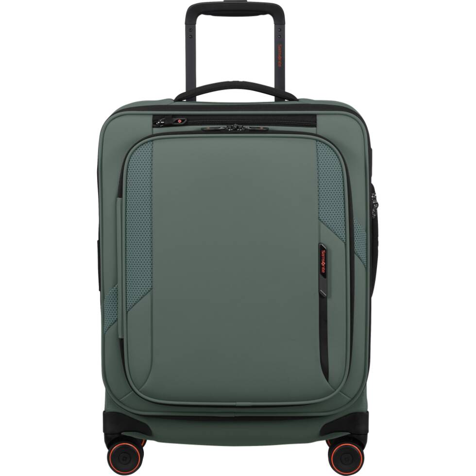 GLAZED Trolley espandibile (4 ruote) 55cm Verde Sage