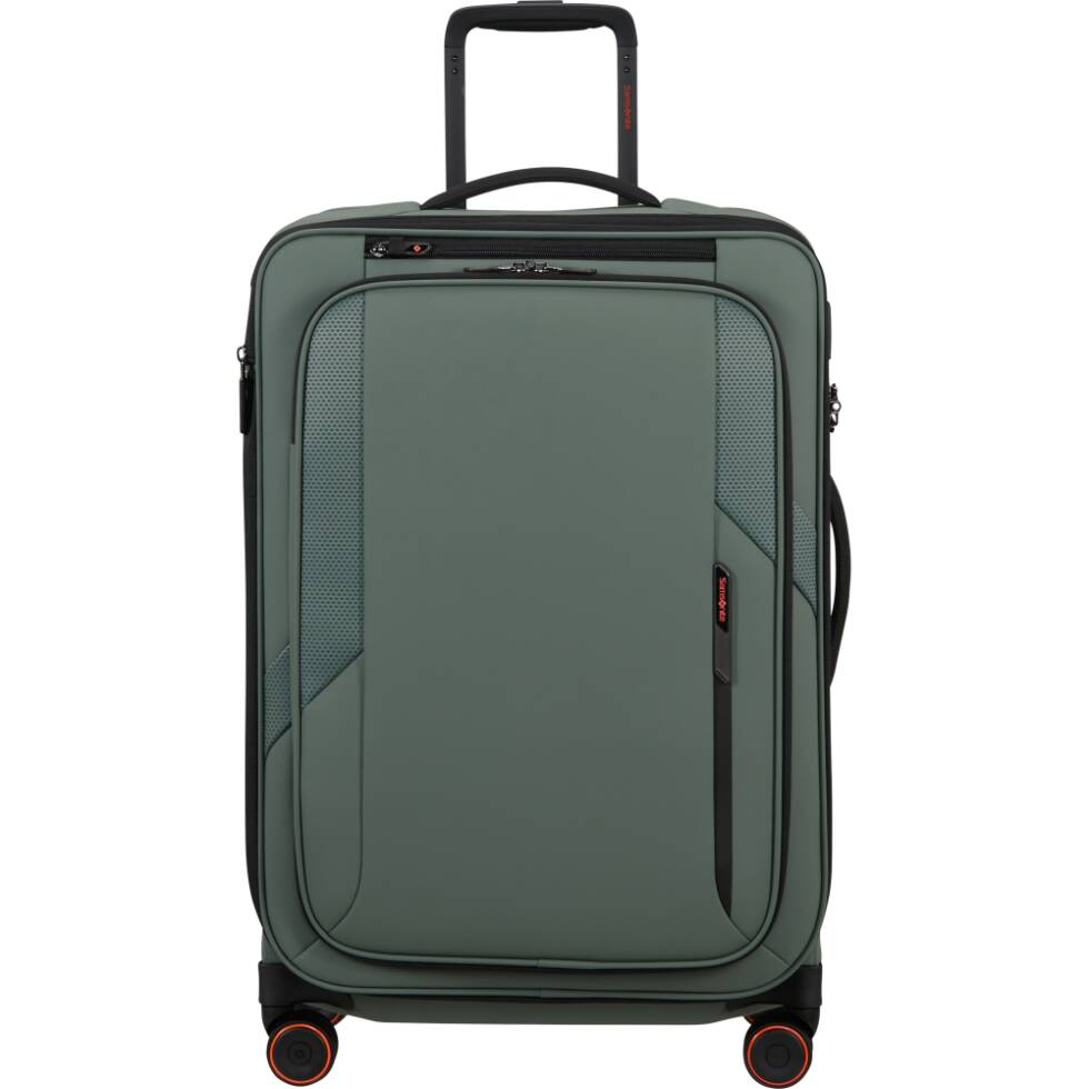 GLAZED Trolley espandibile (4 ruote) 67cm Verde Sage