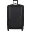GLAZED Trolley espandibile (4 ruote) 78cm Nero