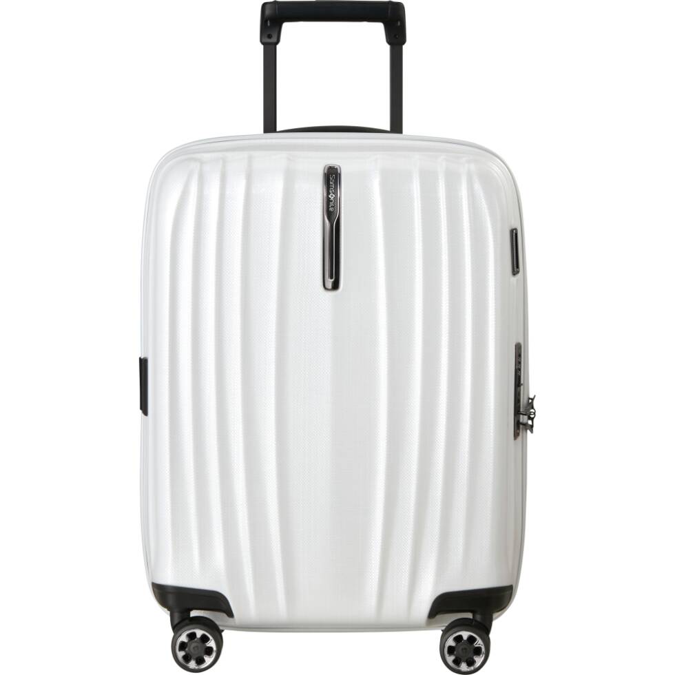 NEXIS Trolley espandibile (4 ruote) 55cm Bianco