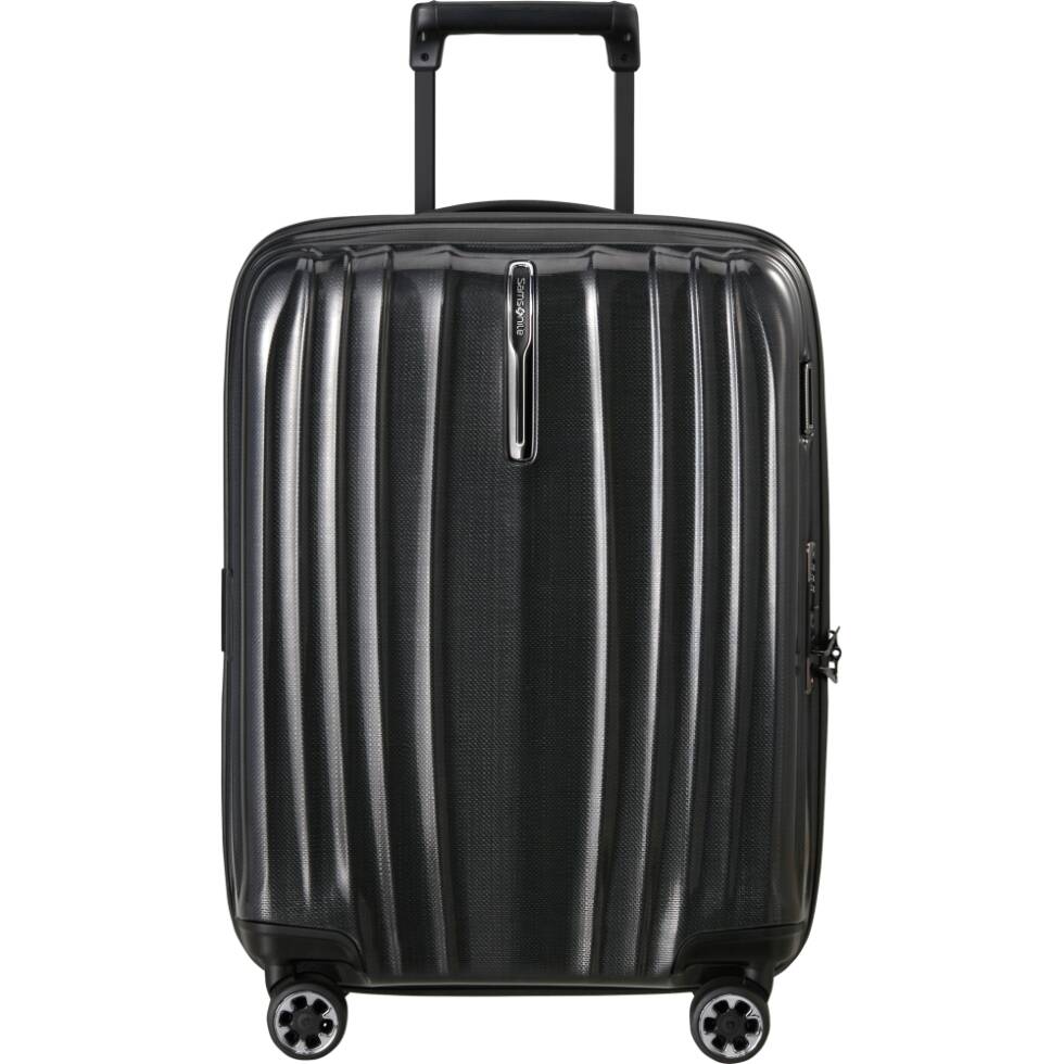 NEXIS Trolley espandibile (4 ruote) 55cm Nero